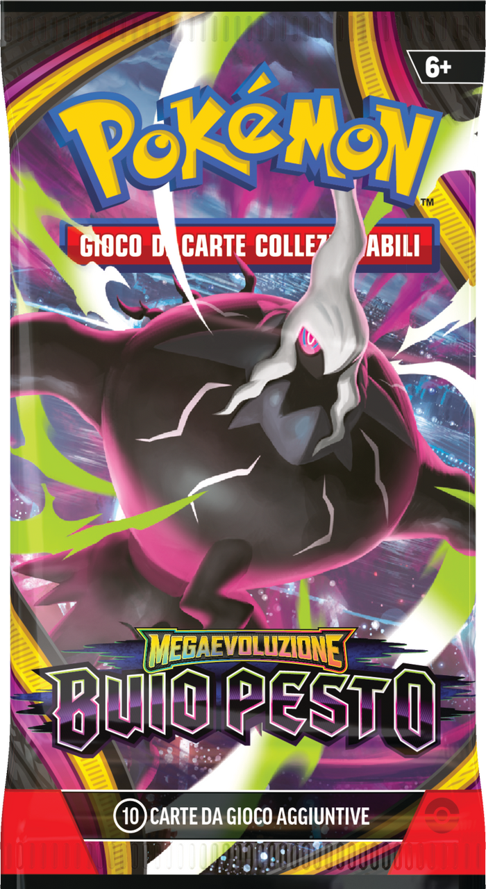 Pokémon – Bustina (Booster Pack) Buio Pesto (ITA) – 10 Carte