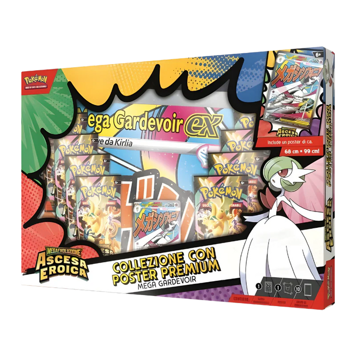 Pokémon – Collezione con Poster Premium Mega Gardevoir – Ascesa Eroica