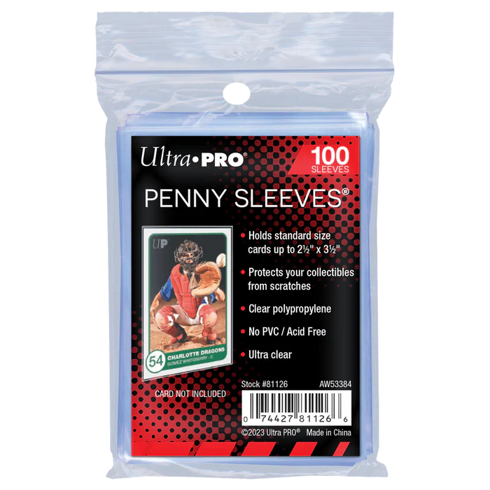 Ultra PRO – Penny Sleeves Standard Size (100 Bustine Protettive)