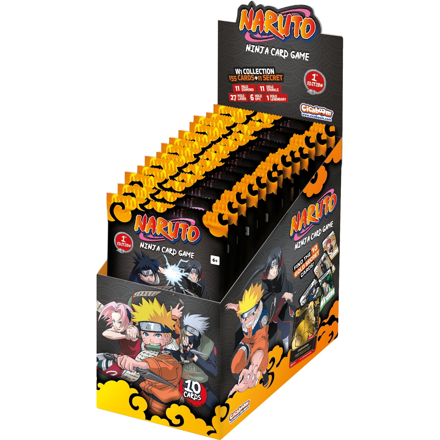 Naruto Mythos TCG – Display Box (24 Buste) “Konoha Shido” [ENG]