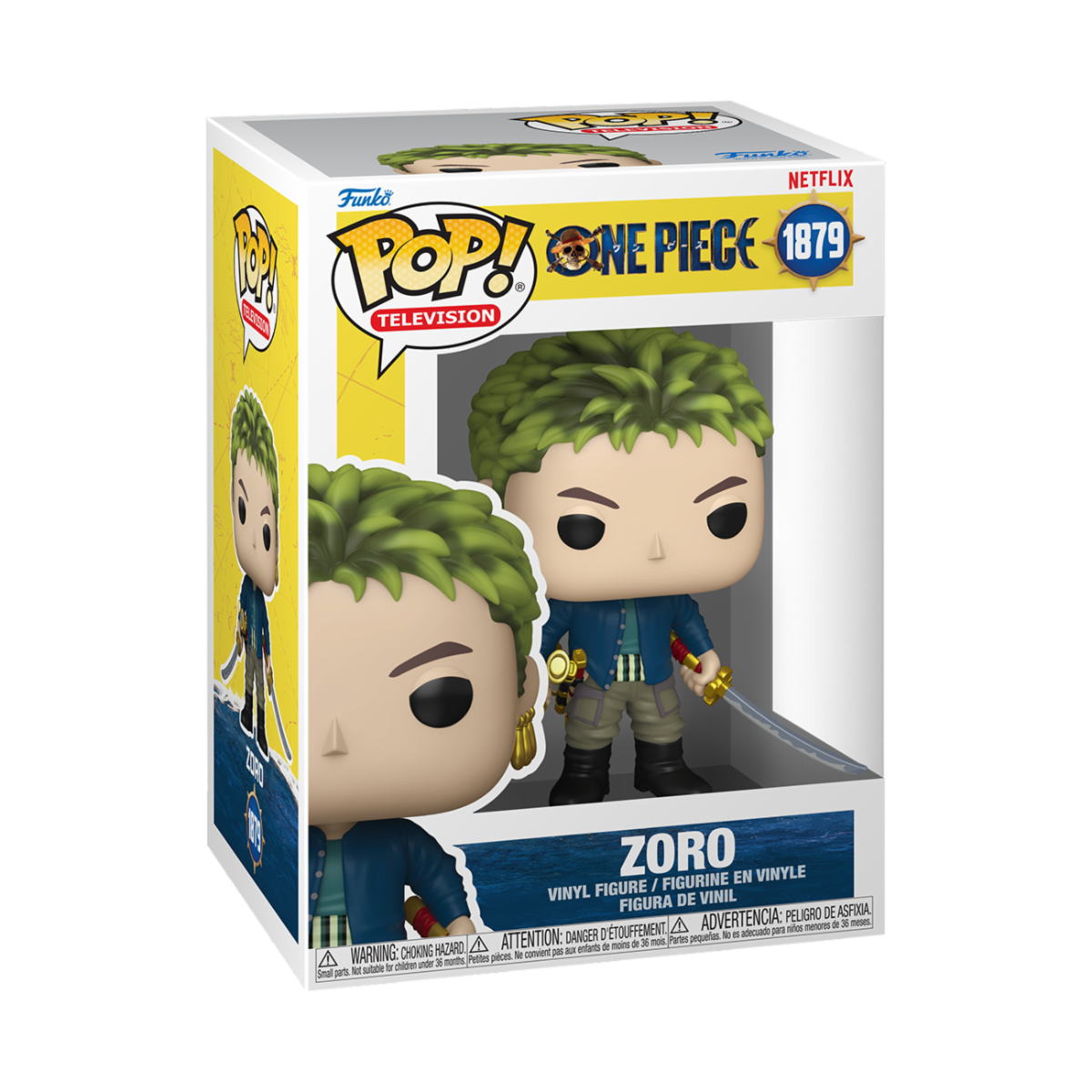 Funko Pop! Netflix: One Piece (LA) – Zoro #1879 (9 cm)