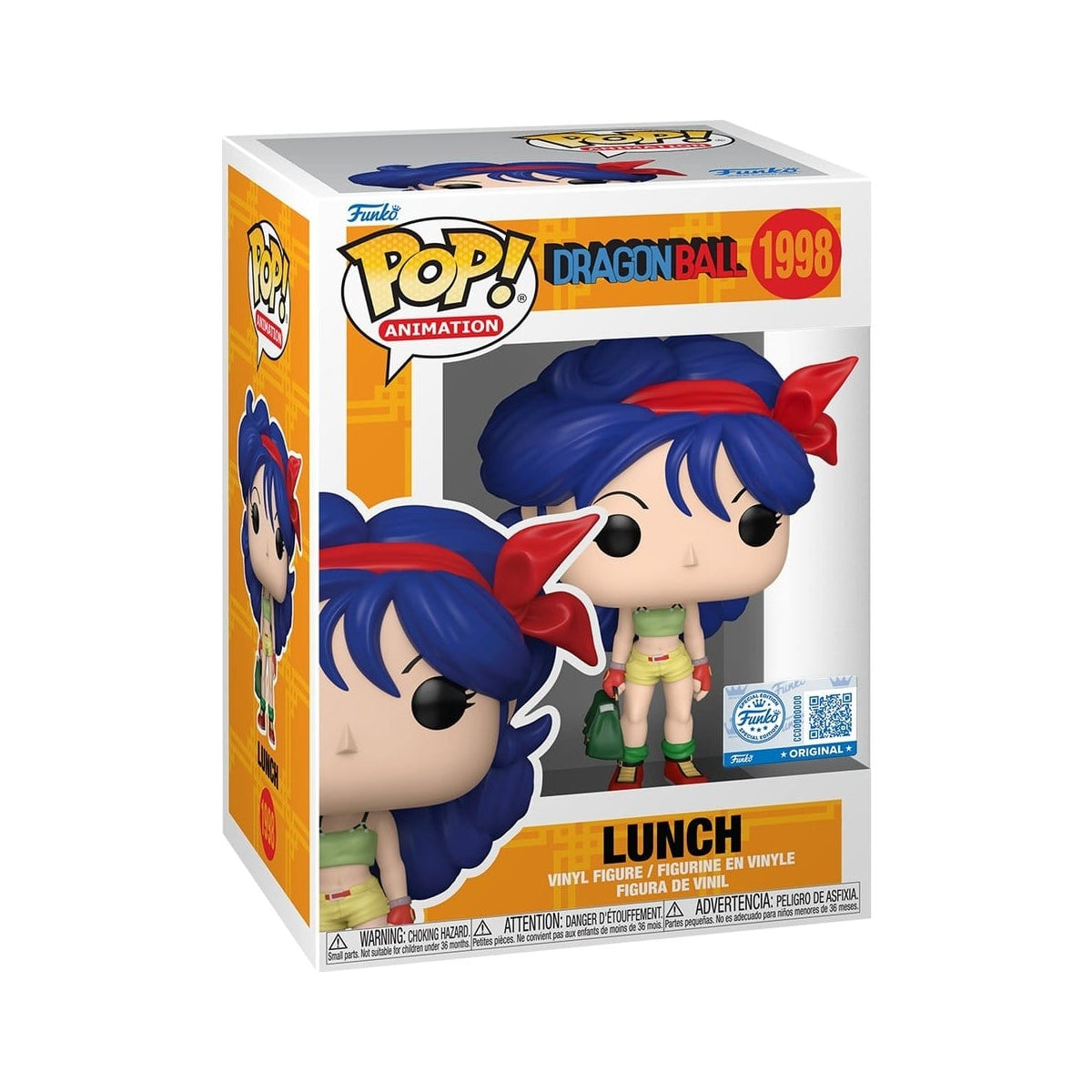 Funko Pop! Dragon Ball – Lunch (Regular) #1998 (9 cm)