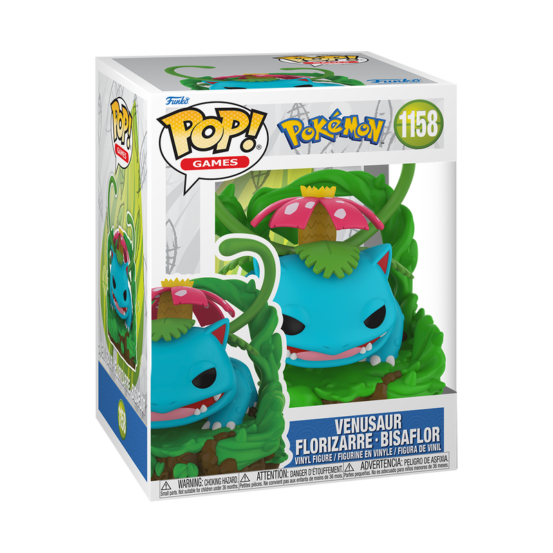 Funko Pokémon S23 – Premium Vinyl Figure Venusaur #1158 (9 cm)