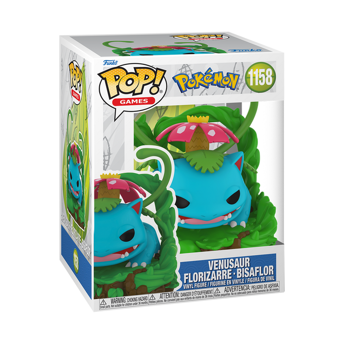 Funko Pokémon S23 – Premium Vinyl Figure Venusaur #1158 (9 cm)