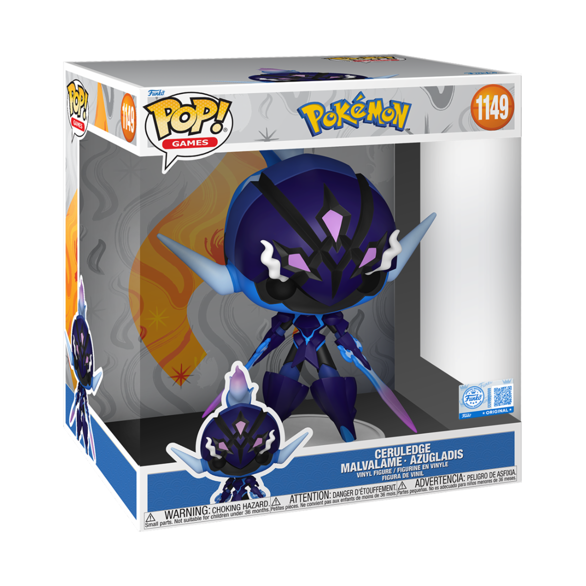 Funko Pop! Jumbo Pokémon S22 – Ceruledge #1149 (25 cm)