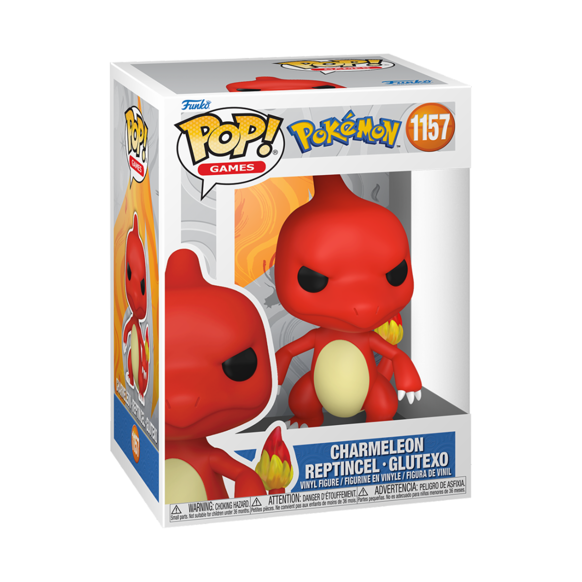 Funko Pop! Pokémon S23 – Charmeleon #1157 (9 cm)