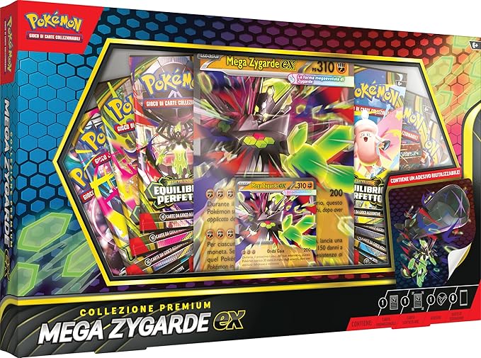 Pokémon – Collezione Premium Mega Zygarde ex – Equilibrio Perfetto (ITA)