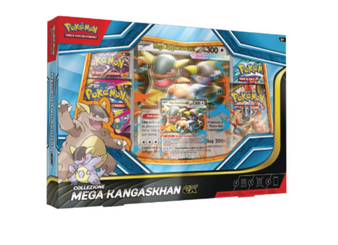 Pokémon Collezione Mega Kangaskhan ex ITA (4 buste + promo + jumbo)