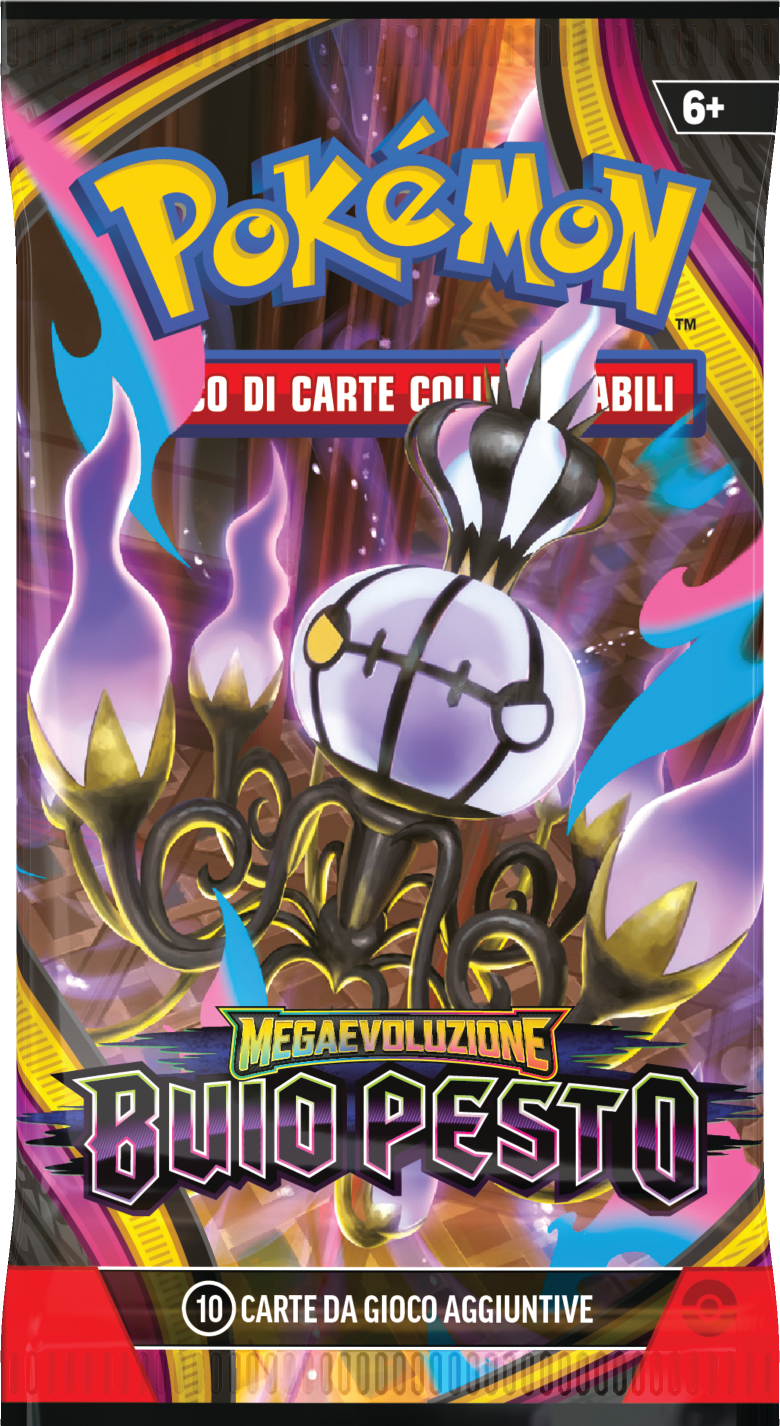 Pokémon – Bustina (Booster Pack) Buio Pesto (ITA) – 10 Carte