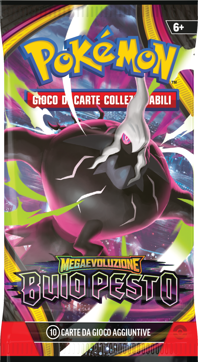 Pokémon – Bustina (Booster Pack) Buio Pesto (ITA) – 10 Carte