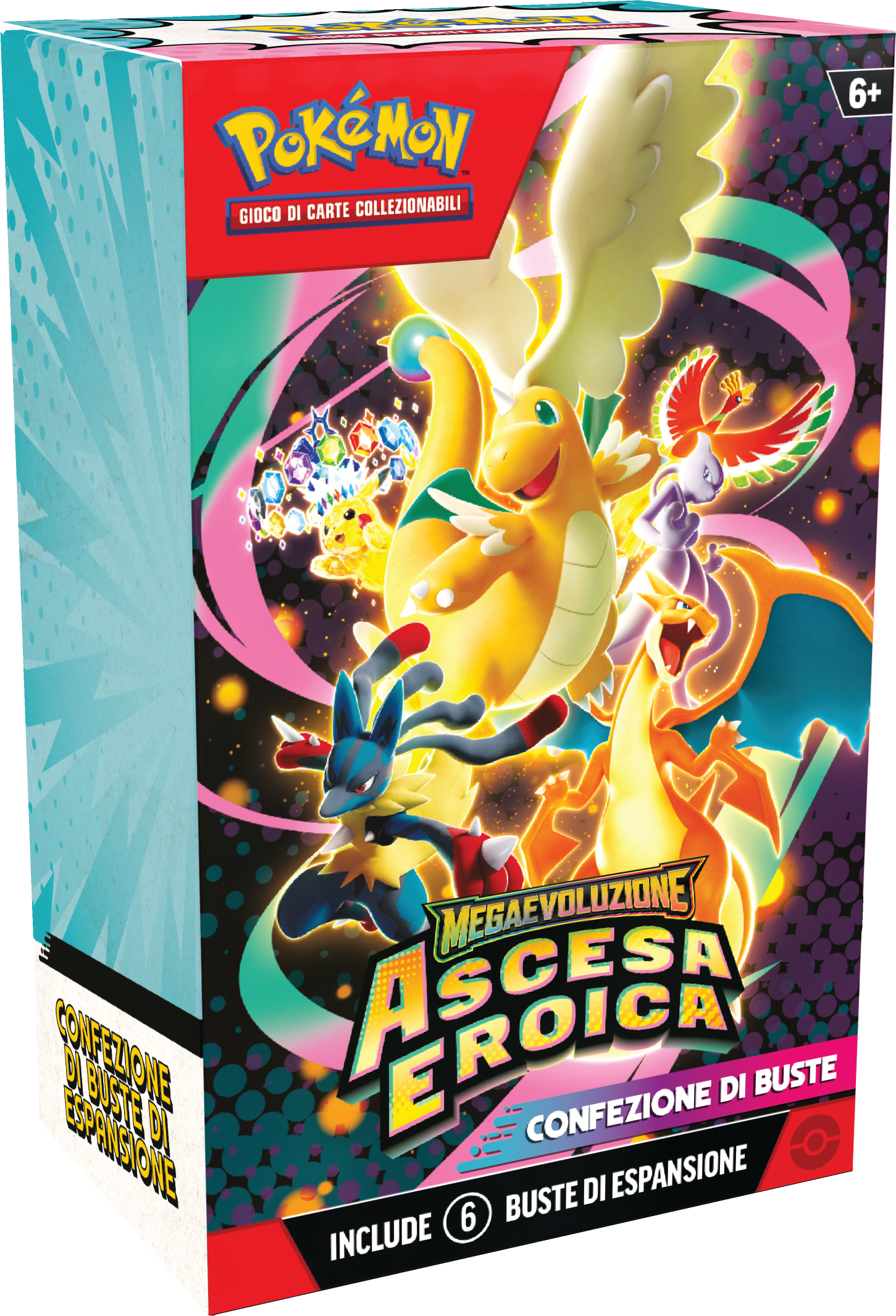 Pokémon – Confezione di Buste Ascesa Eroica (ITA) – 6 Buste
