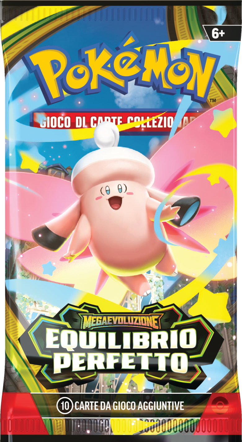 Pokémon – Bustina (Booster Pack) Equilibrio Perfetto (ITA) – 10 Carte