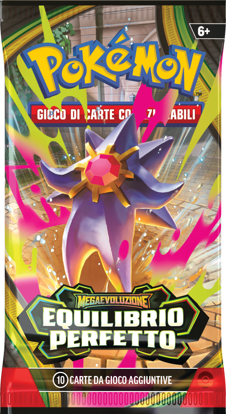 Pokémon – Bustina (Booster Pack) Equilibrio Perfetto (ITA) – 10 Carte
