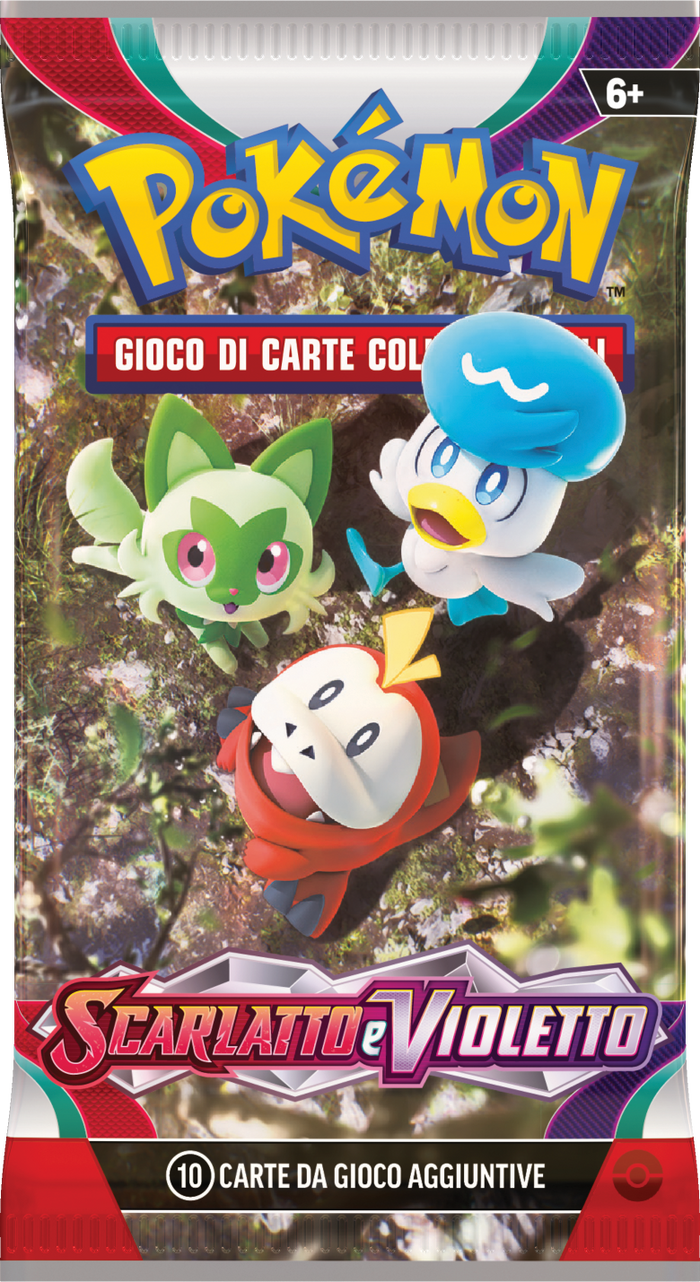 Pokémon – Bustina Scarlatto e Violetto