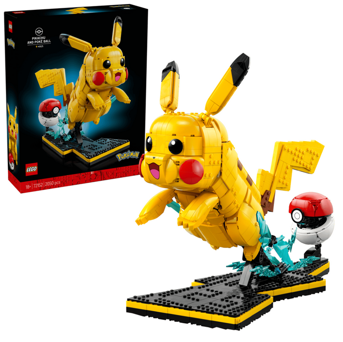 PREORDINE | LEGO Pokémon – Pikachu & Poké Ball (72152)