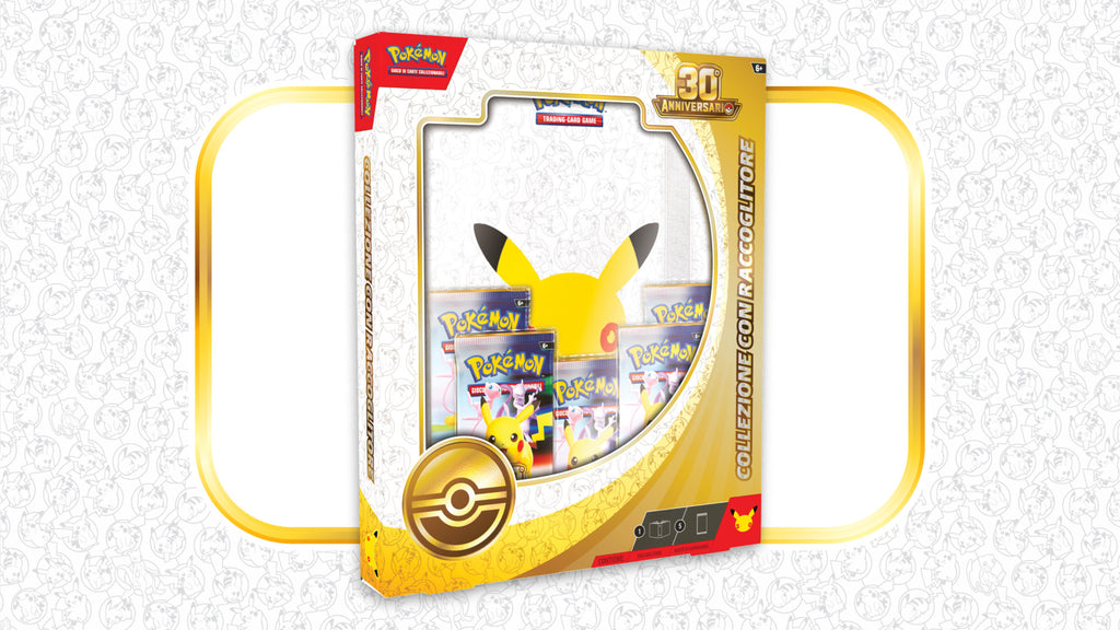 Pokémon GCC 30° Anniversario – Collezione con raccoglitore, edizione italiana