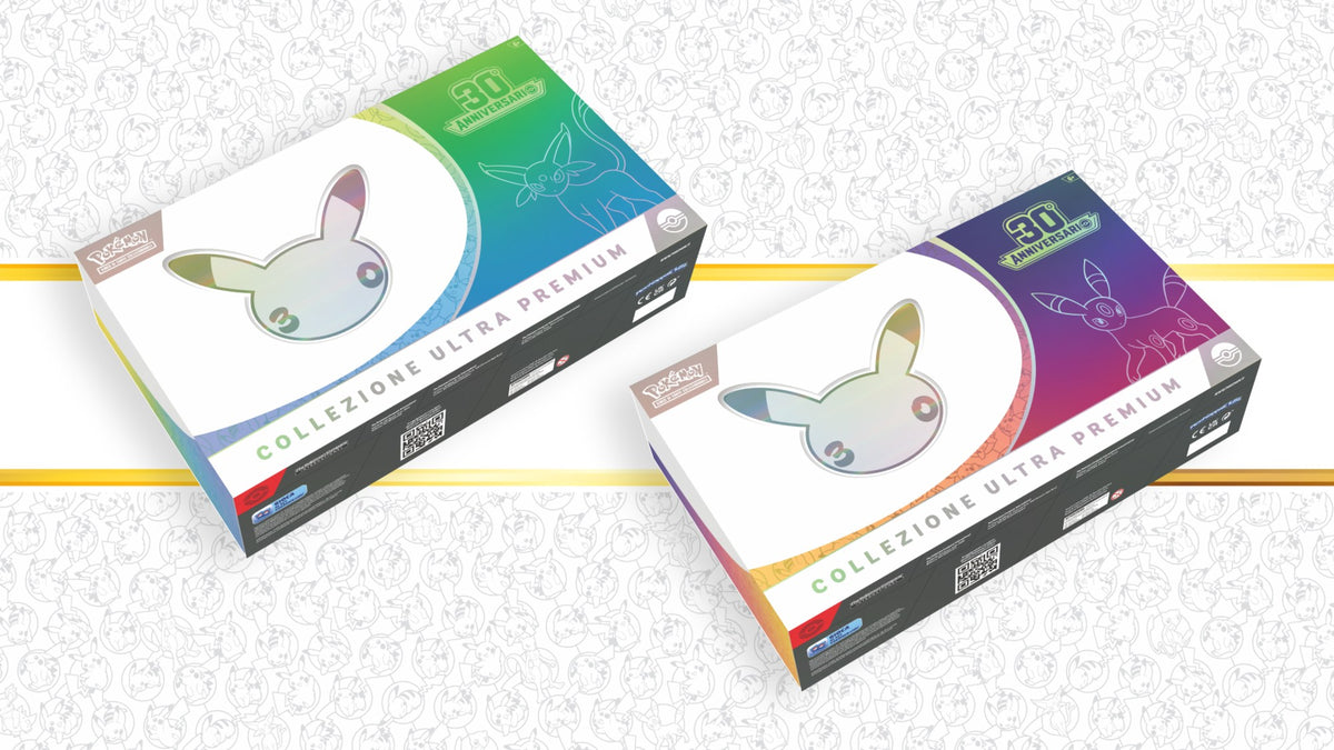 Pokémon GCC 30° Anniversario – Collezione ultra premium Giornata / Serata (ITA)